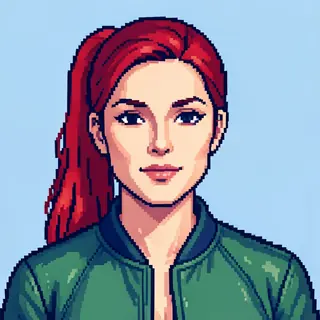 Pixel art style pfp example